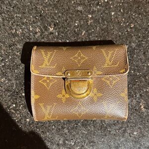 Louis Vuitton Brown Monogram Compact Wallet